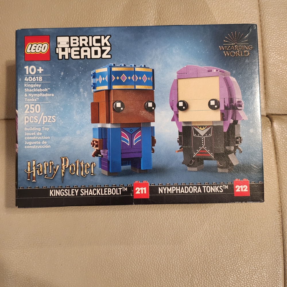 LEGO BrickHeadz Kingsley Shacklebolt & Nymphadora Tonks Set